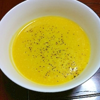 豆乳カボチャスープ